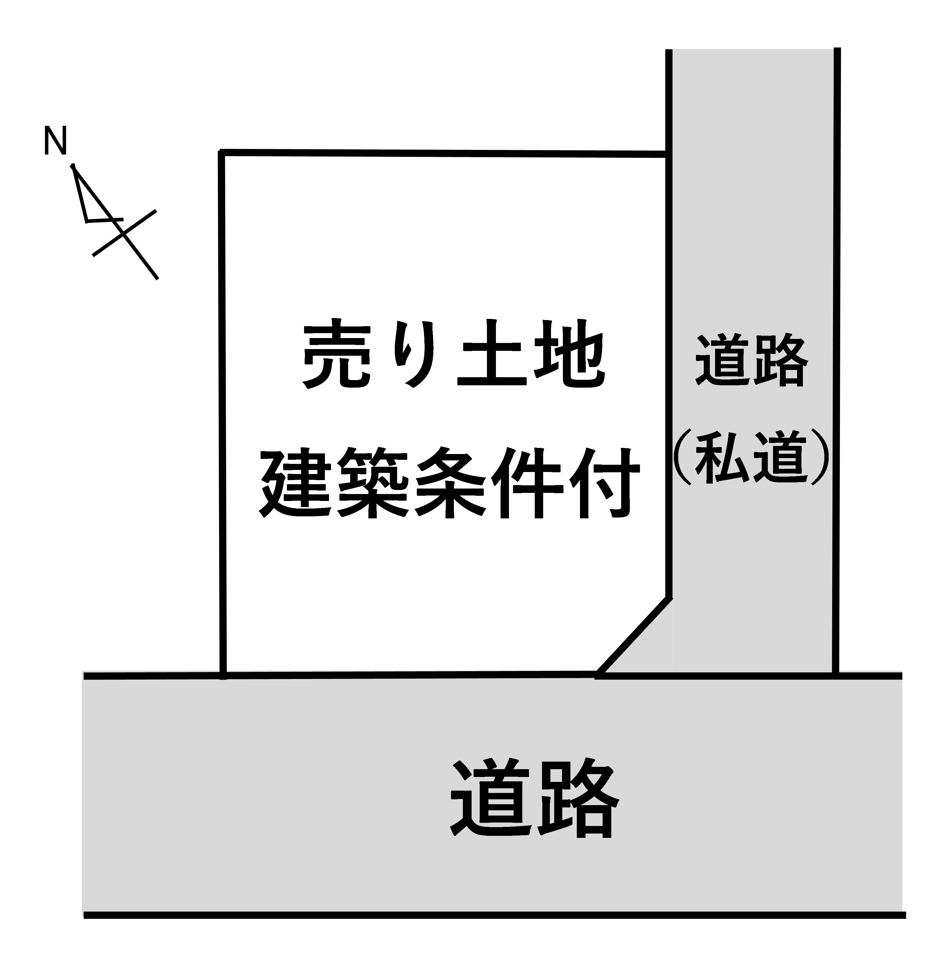 名称:神戸町深田(建築条件付き)